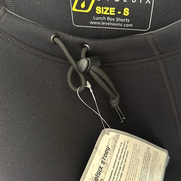 NWT Men's Level Six Lunch Box Neoprene Sz S Shorts - Picture 10 of 10